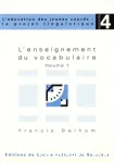 L' enseignement du vocabulaire (vol. 1) vignette
